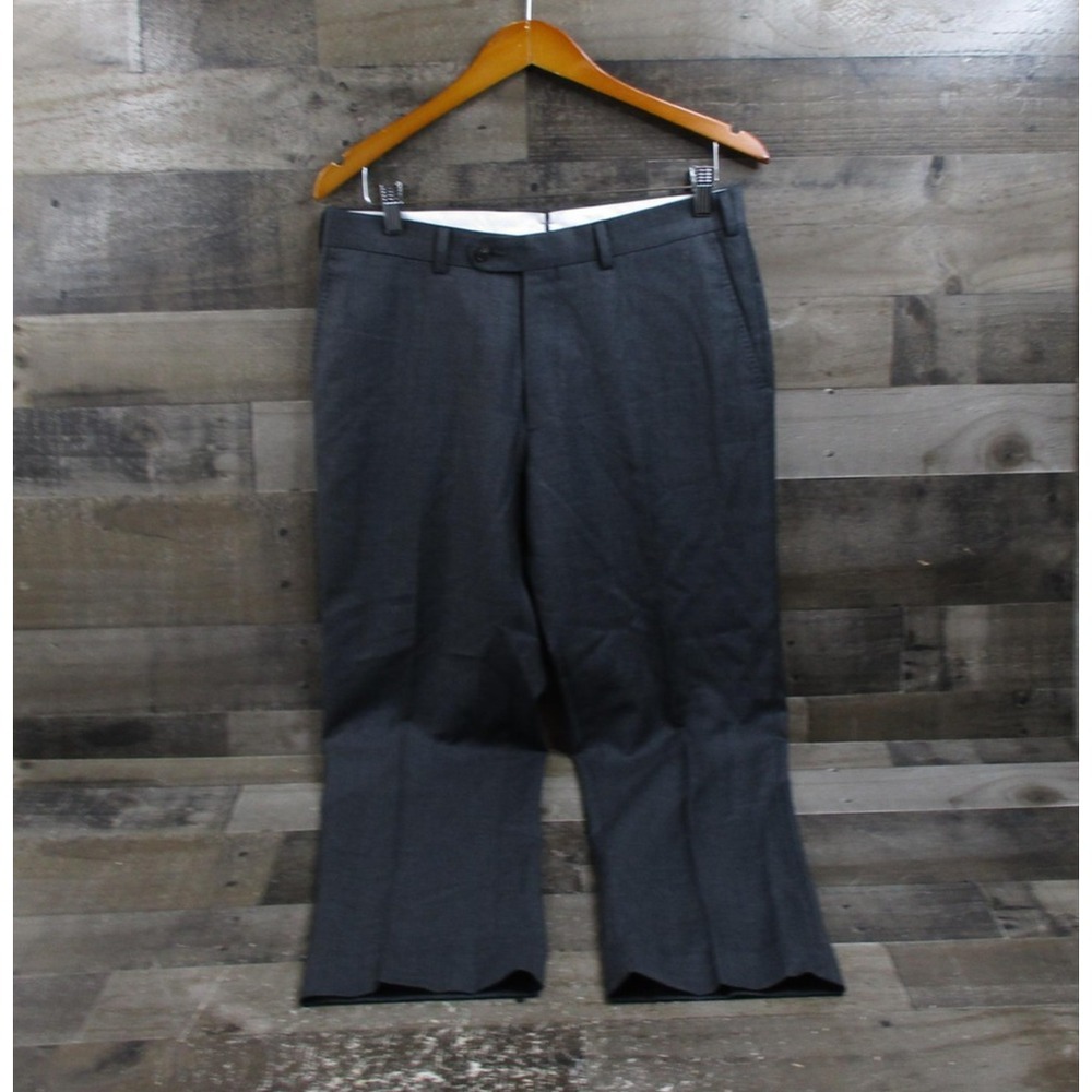 Suitsupply Brescia Pants Mens 32 Wool S130 Flat Front Dress Trousers Classic